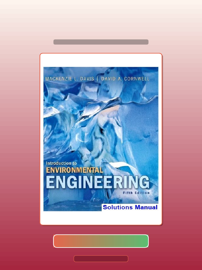 Test Bank for Introduction to Environmental Engineering 5th Edition ...