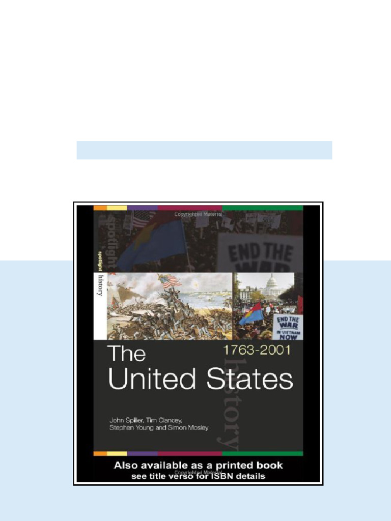 (Ebook) The United States, 1763-2000 (Spotlight History) by John ...