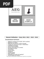 Download Notice Aeg Carys 3410 3411 by Boris van Amerongen SN96402571 doc pdf
