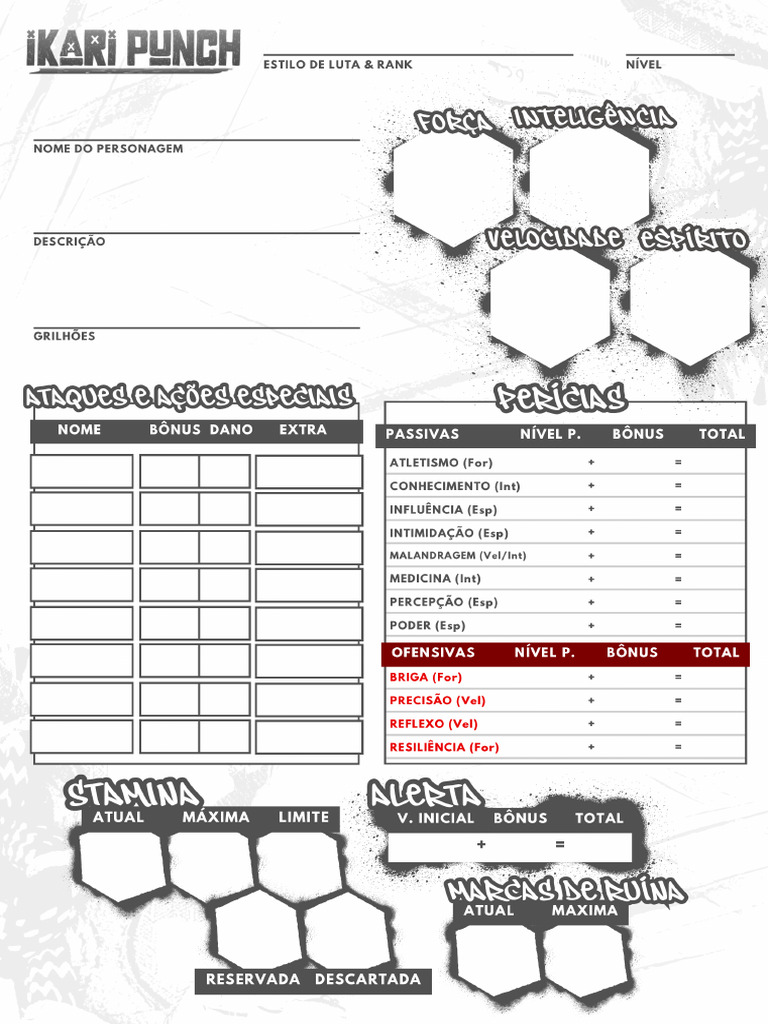 Ficha Para Impressão | PDF