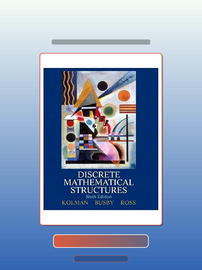 Test Bank For Discrete Mathematical Structures 6th Edition by Bernard ...