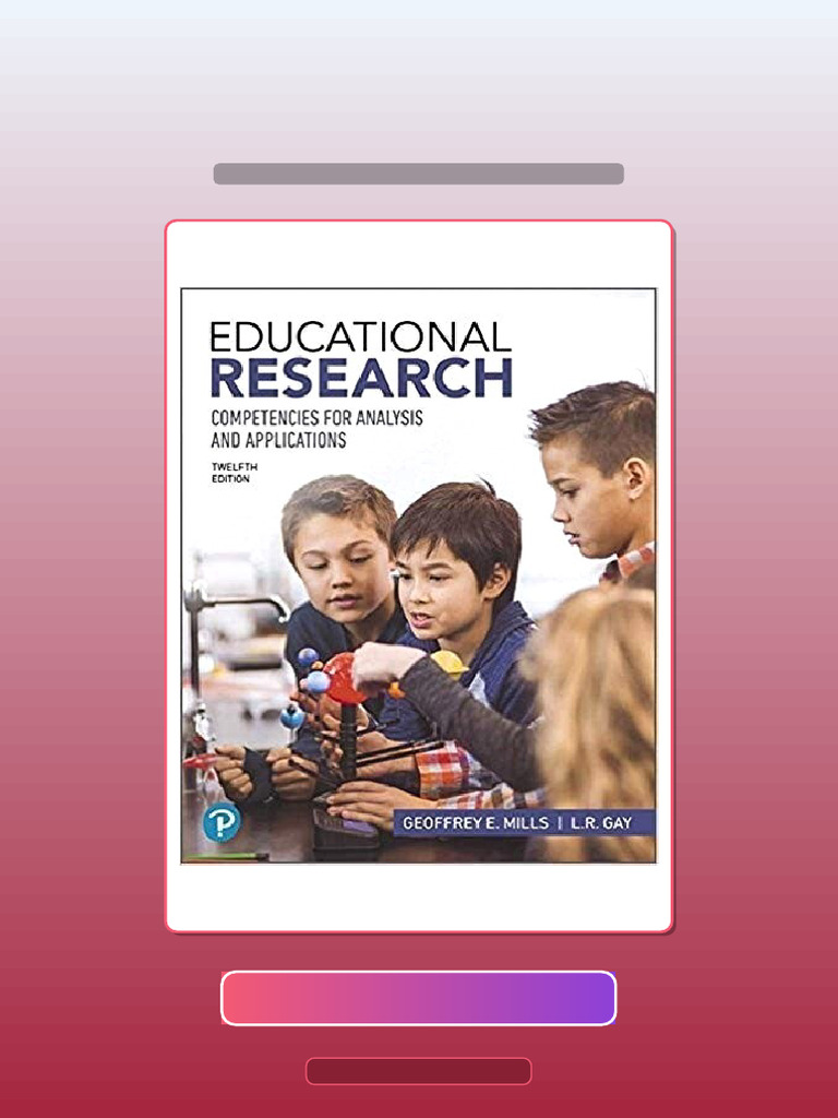 Test Bank For Educational Research Competencies For Analysis and ...