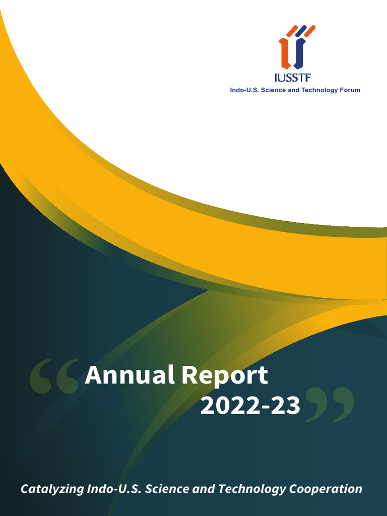 Indo-U.S. Science & Technology Forum Report | PDF | Artificial ...