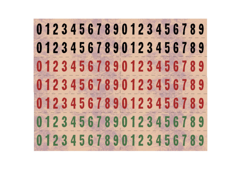 Inscryption Numbers v1 | PDF
