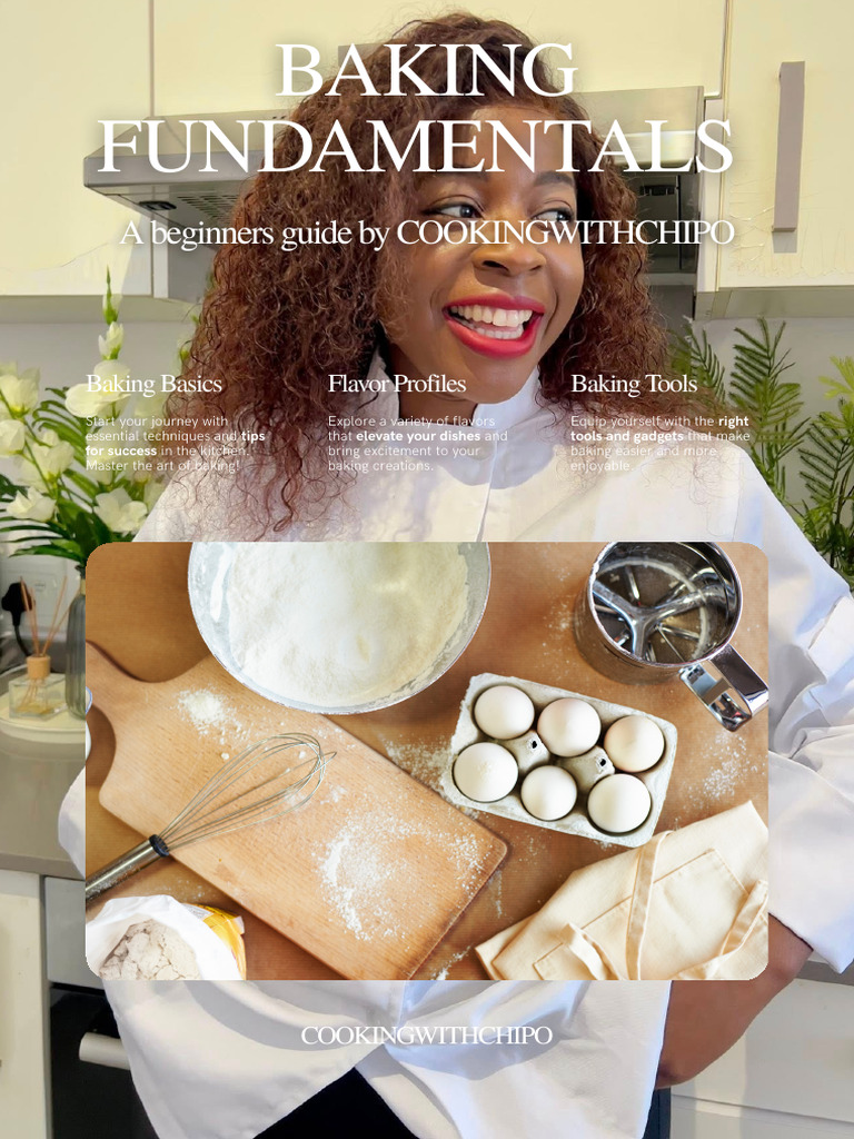 Baking Fundamentals by Cookingwithchipo | PDF | Baking | Cakes