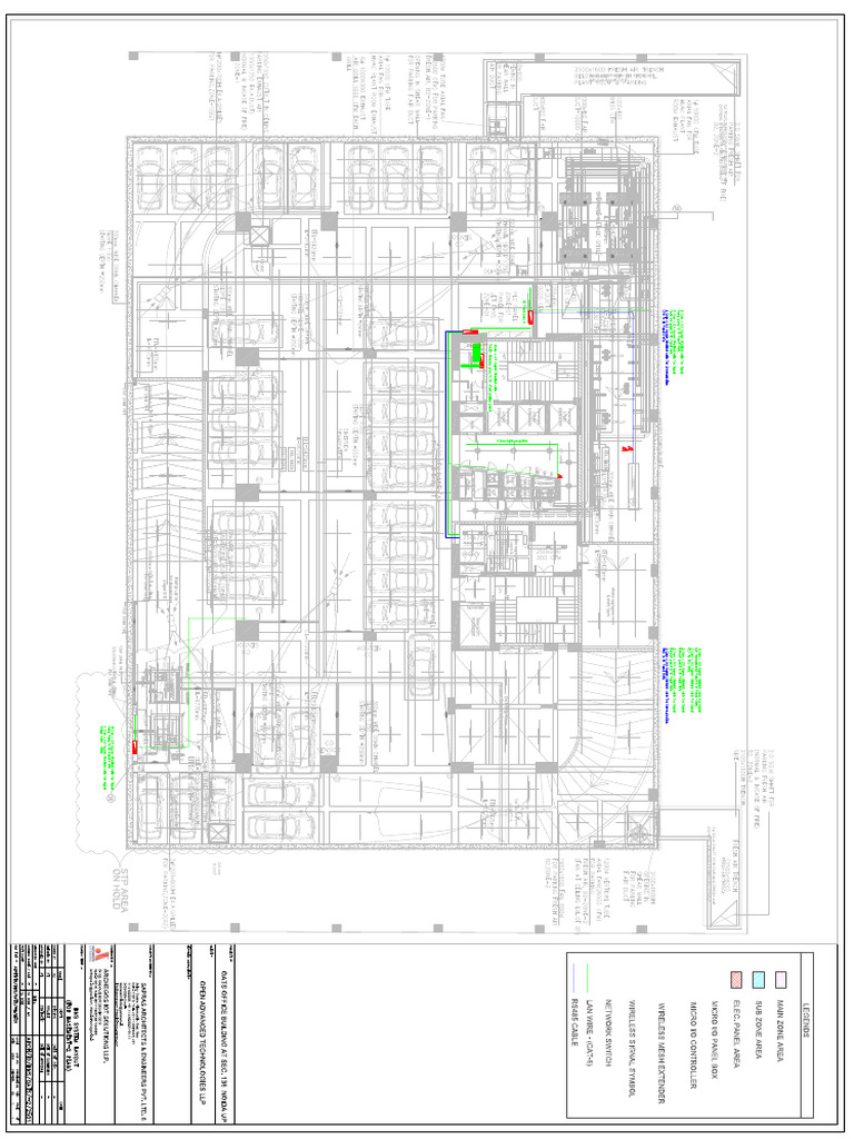 Bms Layout (For Basement-2 Plan) Bms (1 | PDF