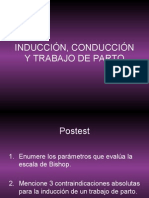 Inducción, Conducción y Trabajo de Parto