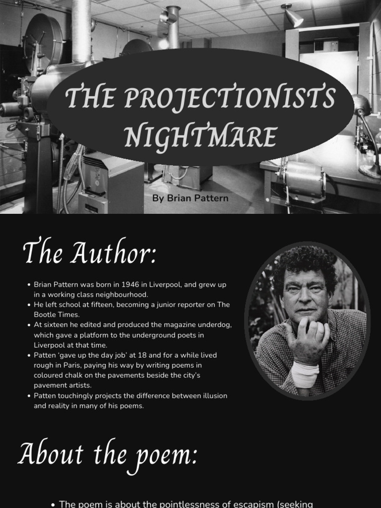 The Projectionist's Nightmare Explained | PDF