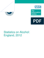 Statistics on Alcohol England 2012