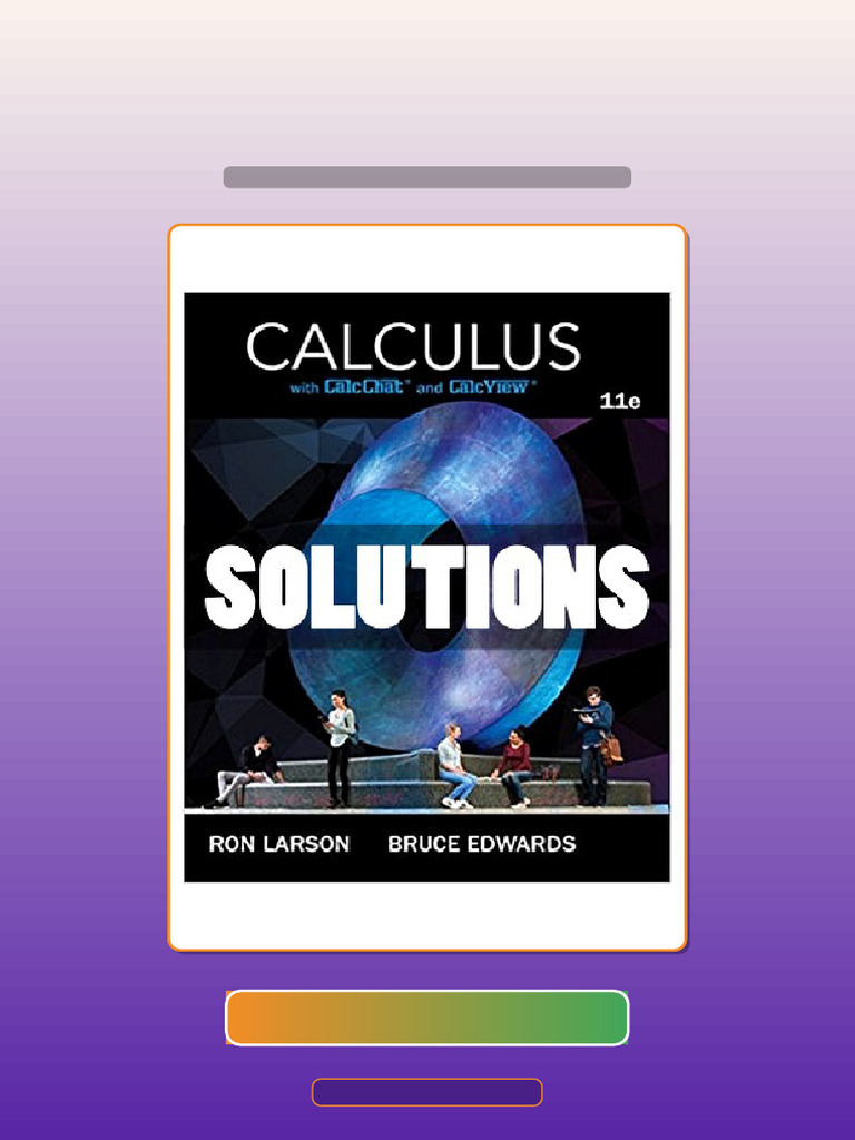 Test Bank of Calculus 11th Ed Larson eBook and TestBank Bundle | PDF ...