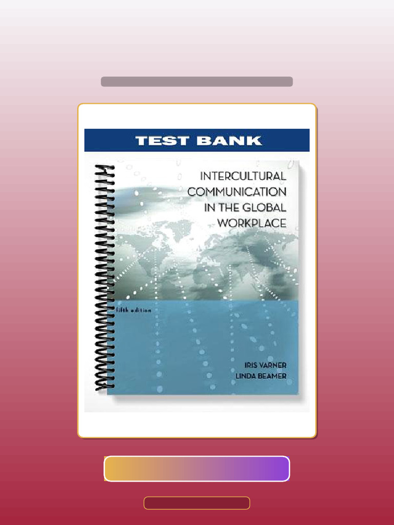 Intercultural Communication in The Global Workplace 5th Edition by ...