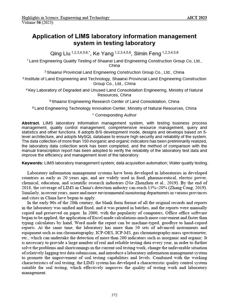 LIMS System for Enhanced Lab Management | PDF | Databases | Detection Limit