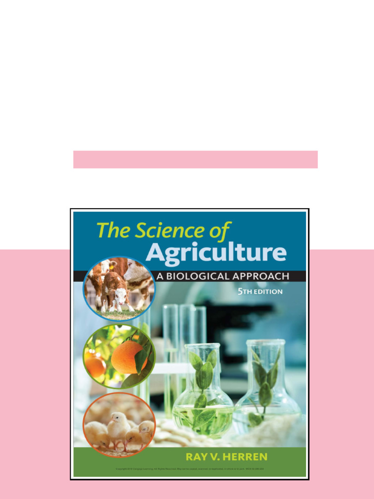 Science of Agriculture A Biological Approach 5th Edition by Ray V ...