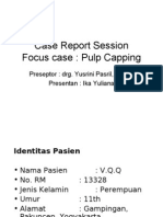 Case Report Session PULP KAPPING