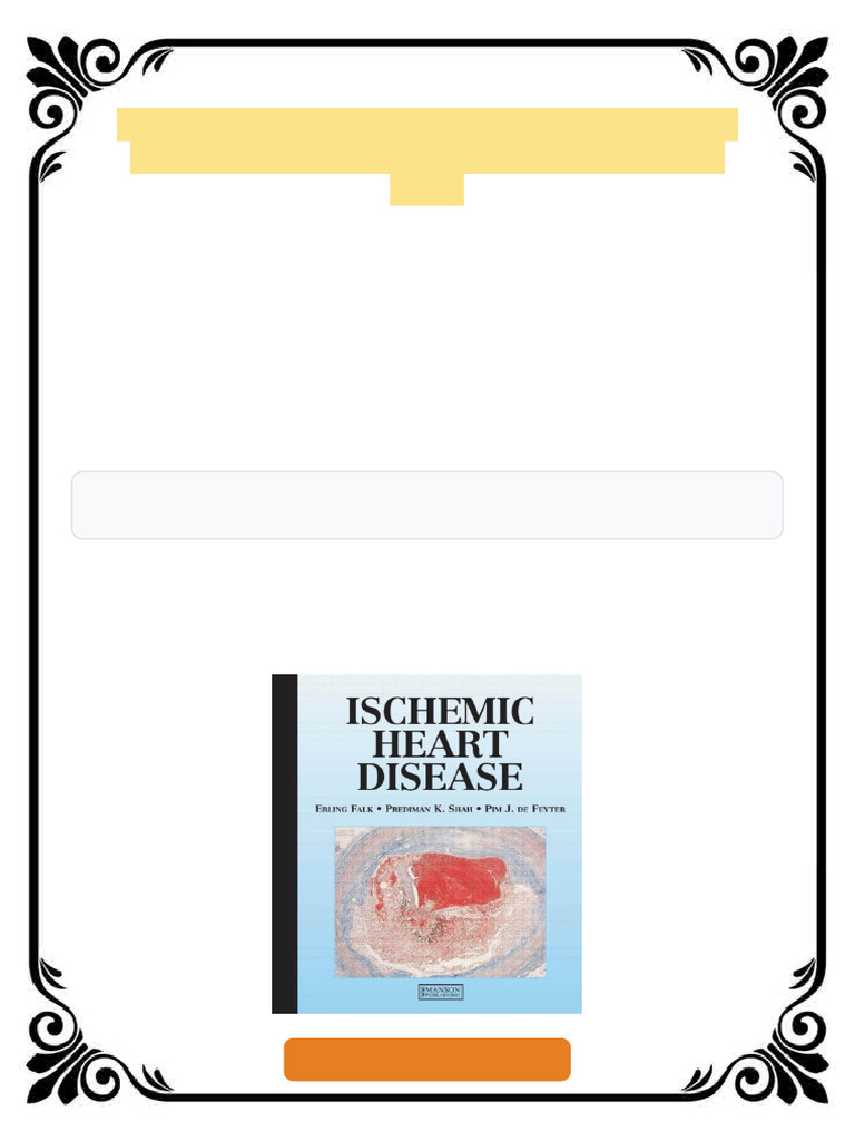 Ischemic Heart Disease 1st Edition Erling Falk ebook newly updated ...