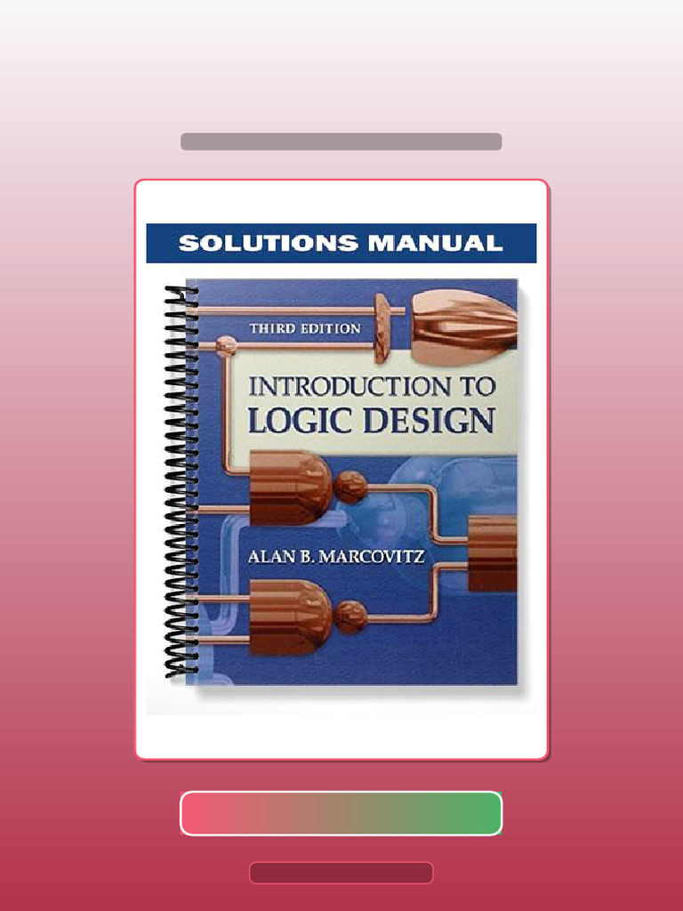 Introduction To Logic Design 3rd Edition by Marcovitz Test Bank | PDF ...