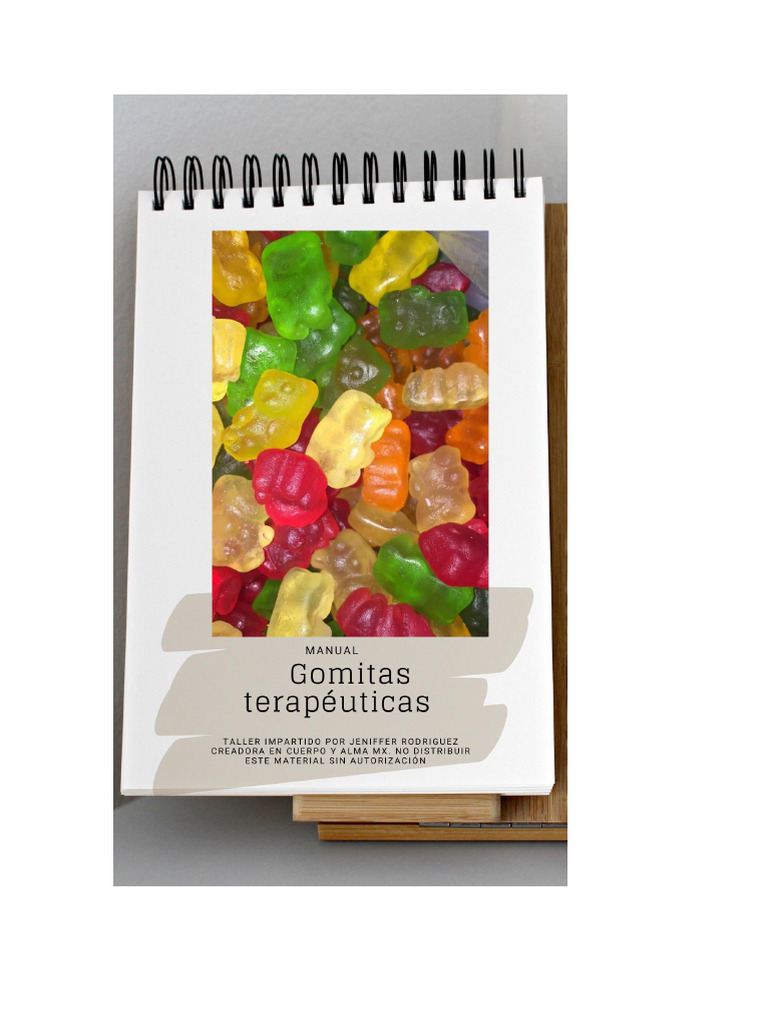Therapeutic Gummies: Recipes & Uses | PDF | Gelatin | Sugar Substitute
