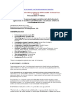 Análisis Desde La Perspectiva Psicoanalítica de La Dialéctica de La Agresividad en Los Niños Que Son Llevados A La Consulta Externa de Psicología de La