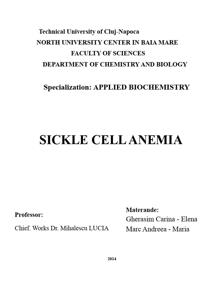 Understanding Sickle Cell Anemia | PDF | Anemia | Hemoglobin