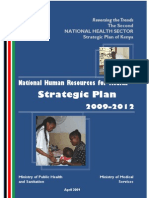 Kenya HRH Strategic Plan 2009-2012