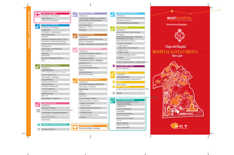Mapa Hospital S Corona | PDF | Urología | Hospital