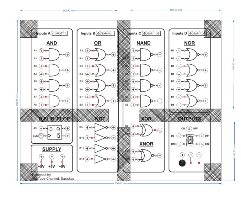 Dimention of Box, and Location of Front Panel Supports | PDF