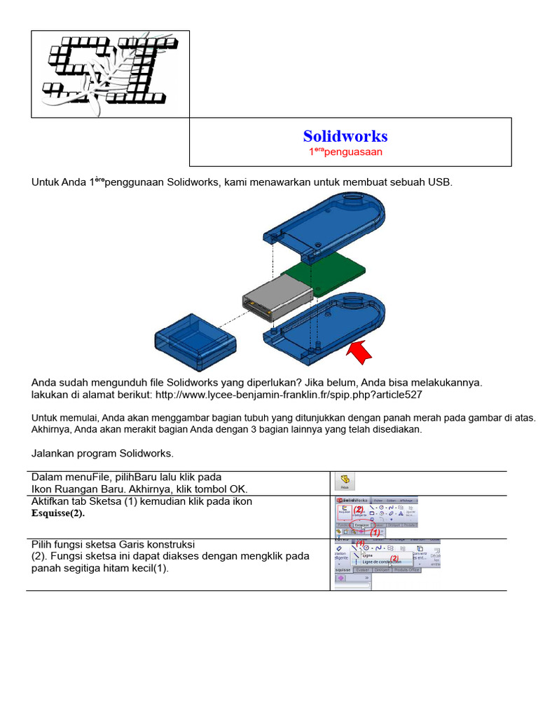 Panduan Lengkap Menggunakan Solidworks | PDF