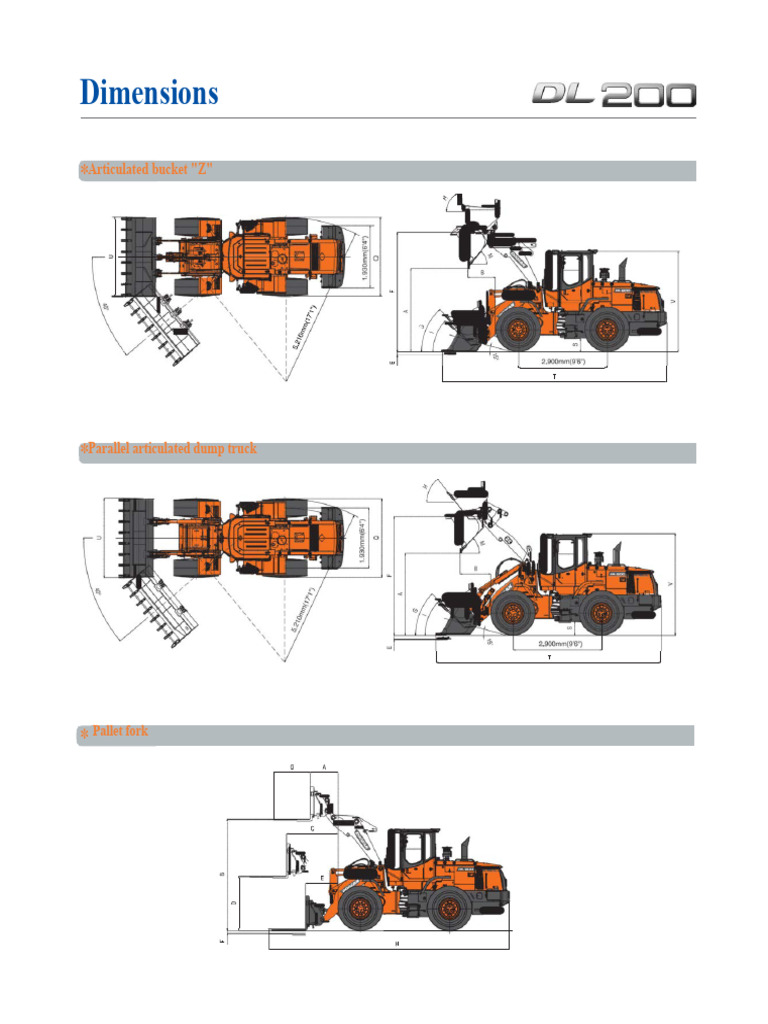 Doosan DL200 Wheeled Loader Overview | PDF | Automatic Transmission ...