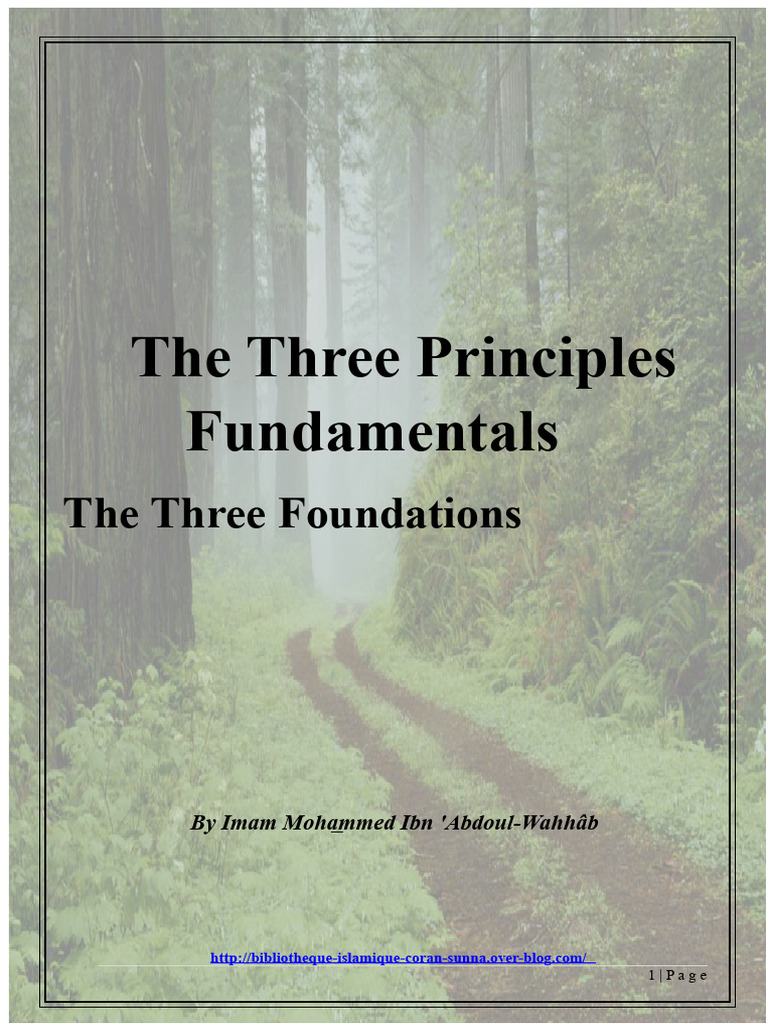 Three Principles of Islamic Faith | PDF | Prophets And Messengers In ...