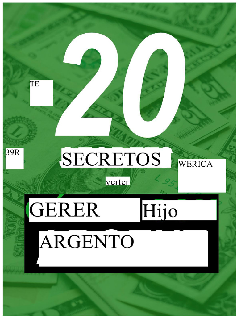 20 secretos para gestionar tu dinero | PDF | Euro | Bancos