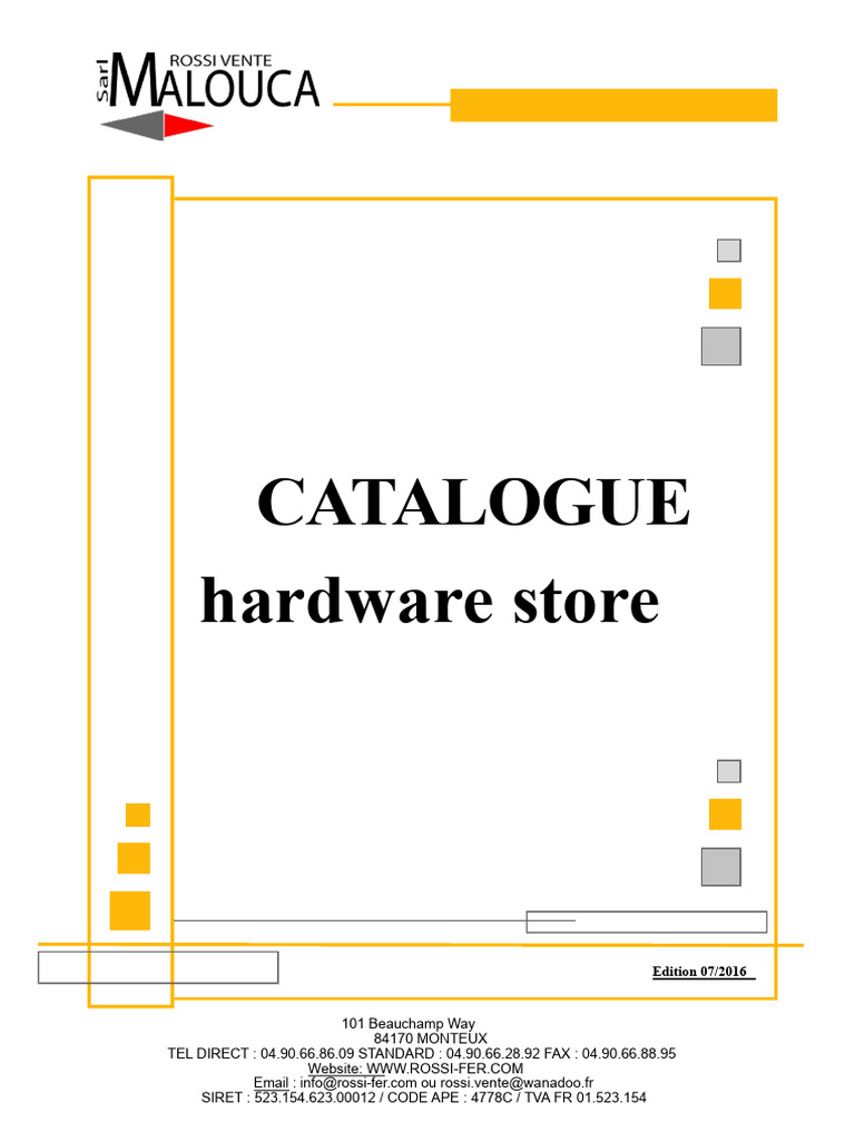 Hardware Store Catalogue 2016 | PDF | Paint | Screw