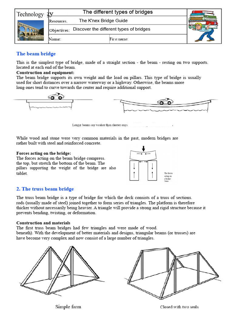 Types of Bridges Explained | PDF | Bridge | Truss