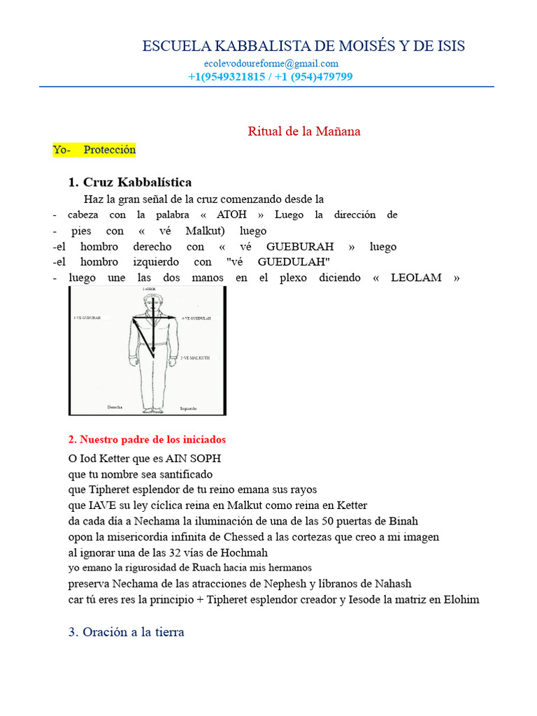 Ekami Ritual Diario1 | PDF | Teología | Espiritualidad