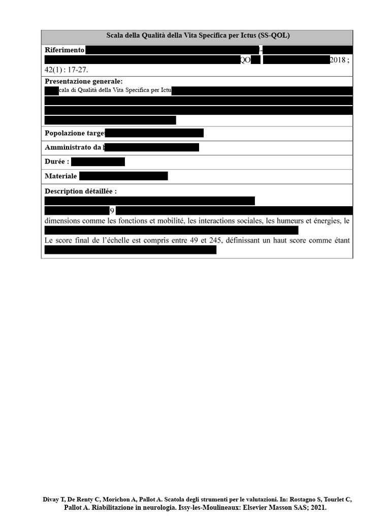 SS Qol | PDF