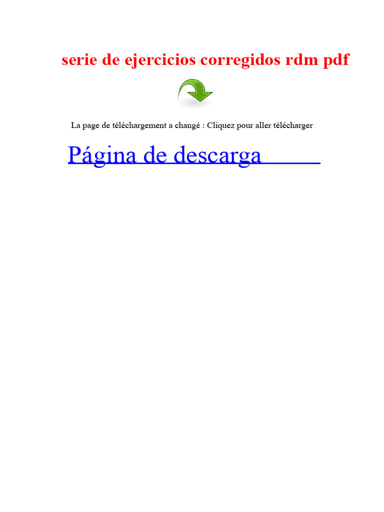 Exercices corrigés RDM PDF à télécharger | PDF