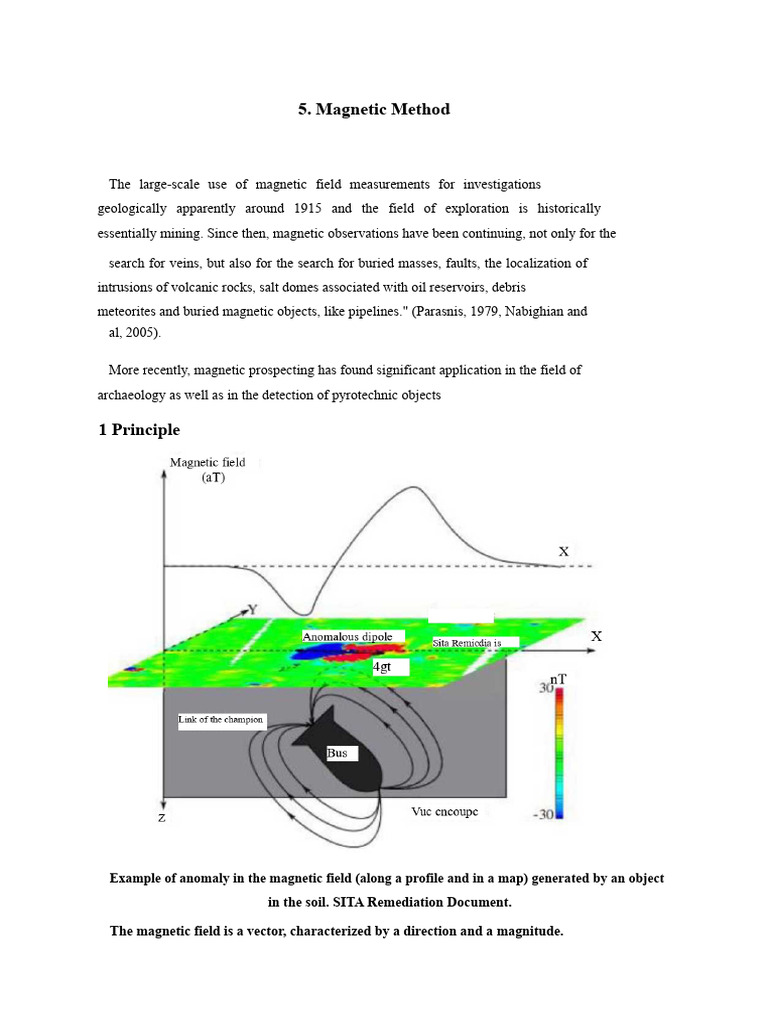 Magnetic Method in Geophysical Prospecting | PDF | Magnetometer ...