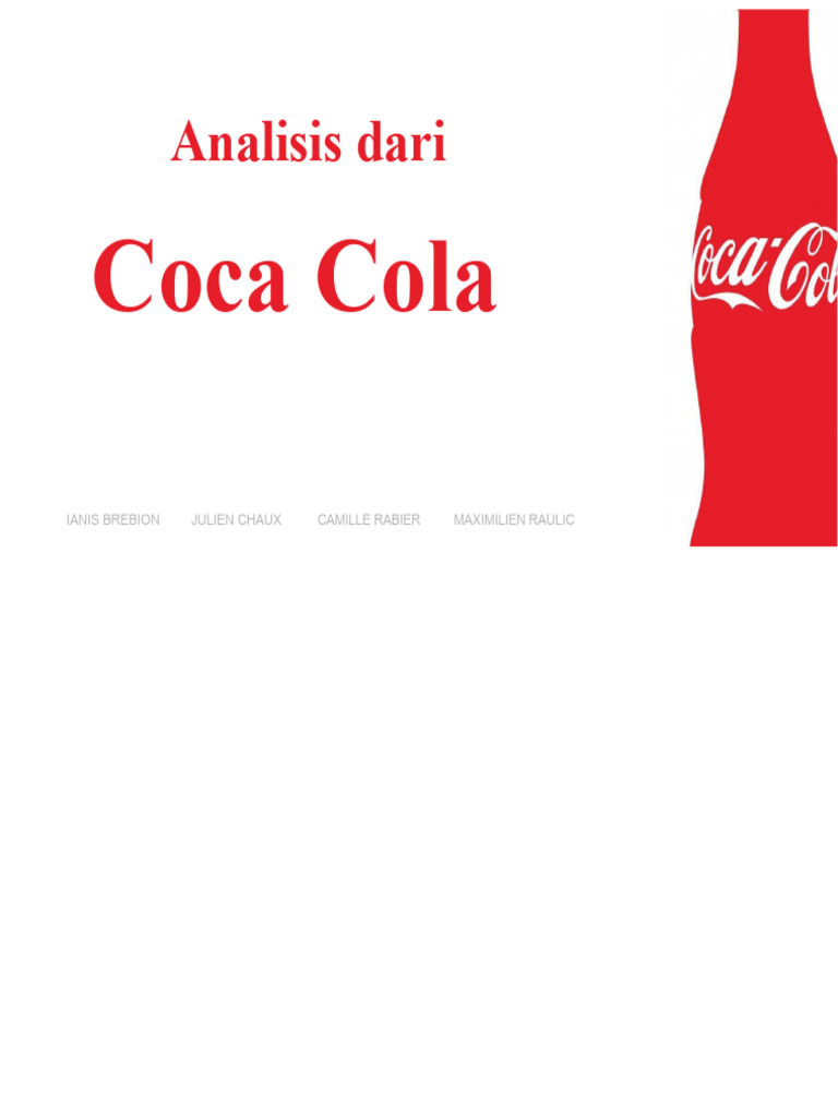 Analisis Strategi Pemasaran Coca Cola | PDF