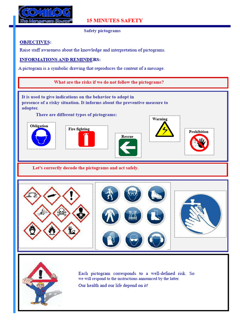 Safety Pictograms Awareness Guide | PDF
