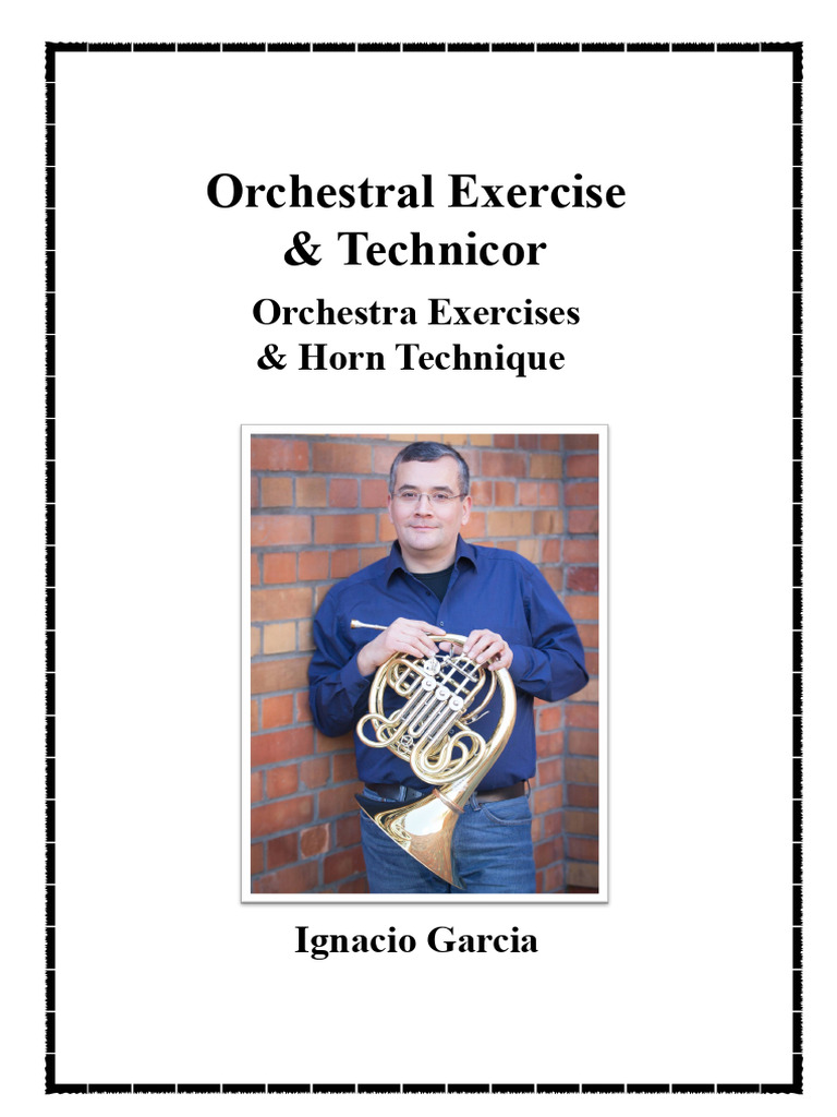 Horn Technique Exercises for Musicians | PDF | Musicology | Pitch (Music)