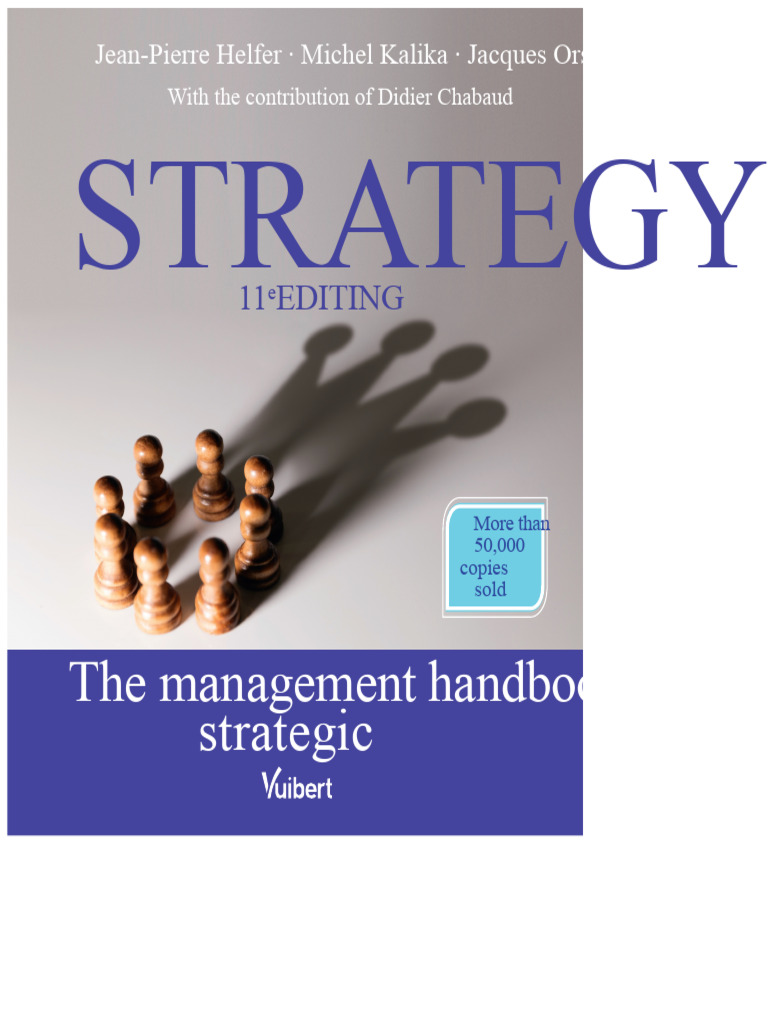Strategic Management Handbook, 11th Edition | PDF | Strategic ...