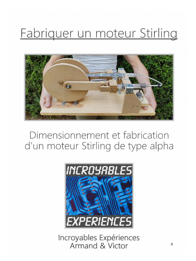 Building A Stirling Engine V2.1 | PDF | Engines | Heat