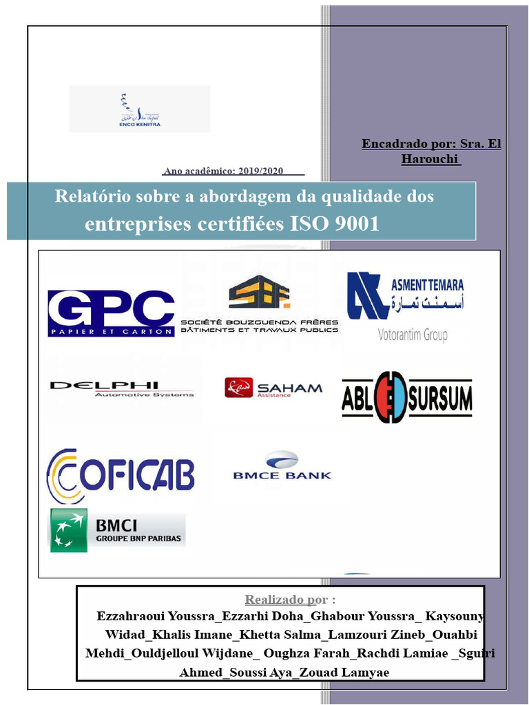 Qualidade e Certificação ISO 9001 em Empresas | PDF | Qualidade ...