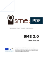 SME 2.0 Project Website User Guide