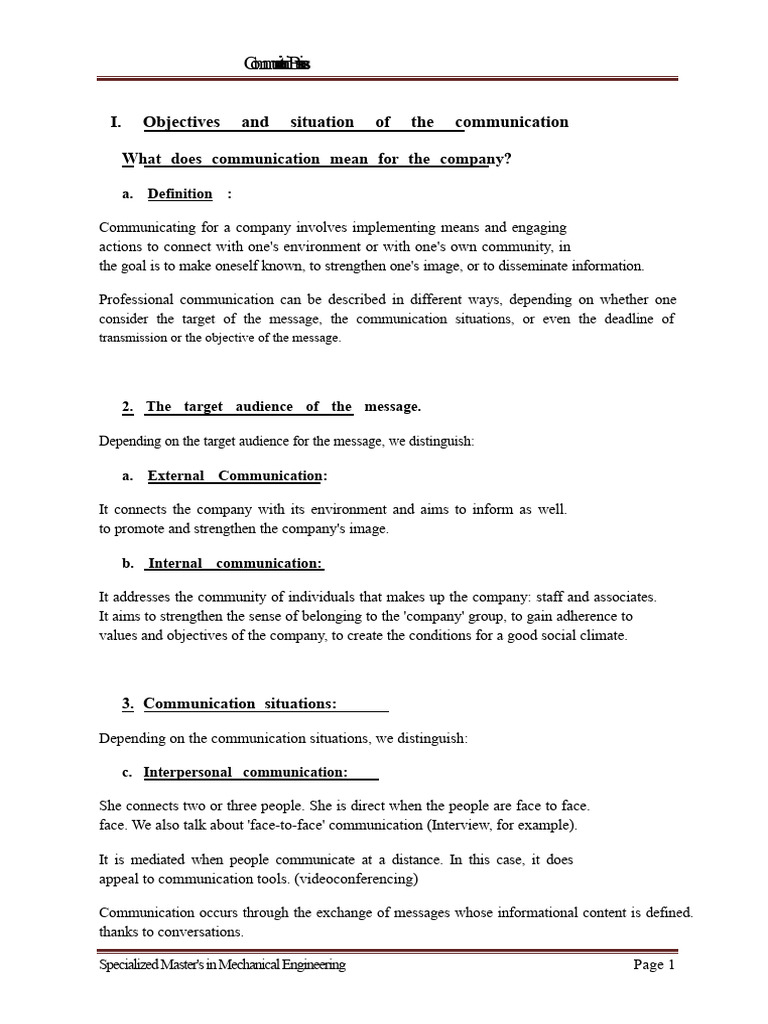 Effective Business Communication Strategies | PDF | Communication ...