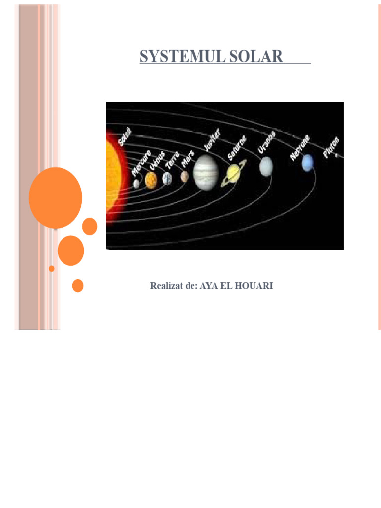 Sistemul Solar | PDF