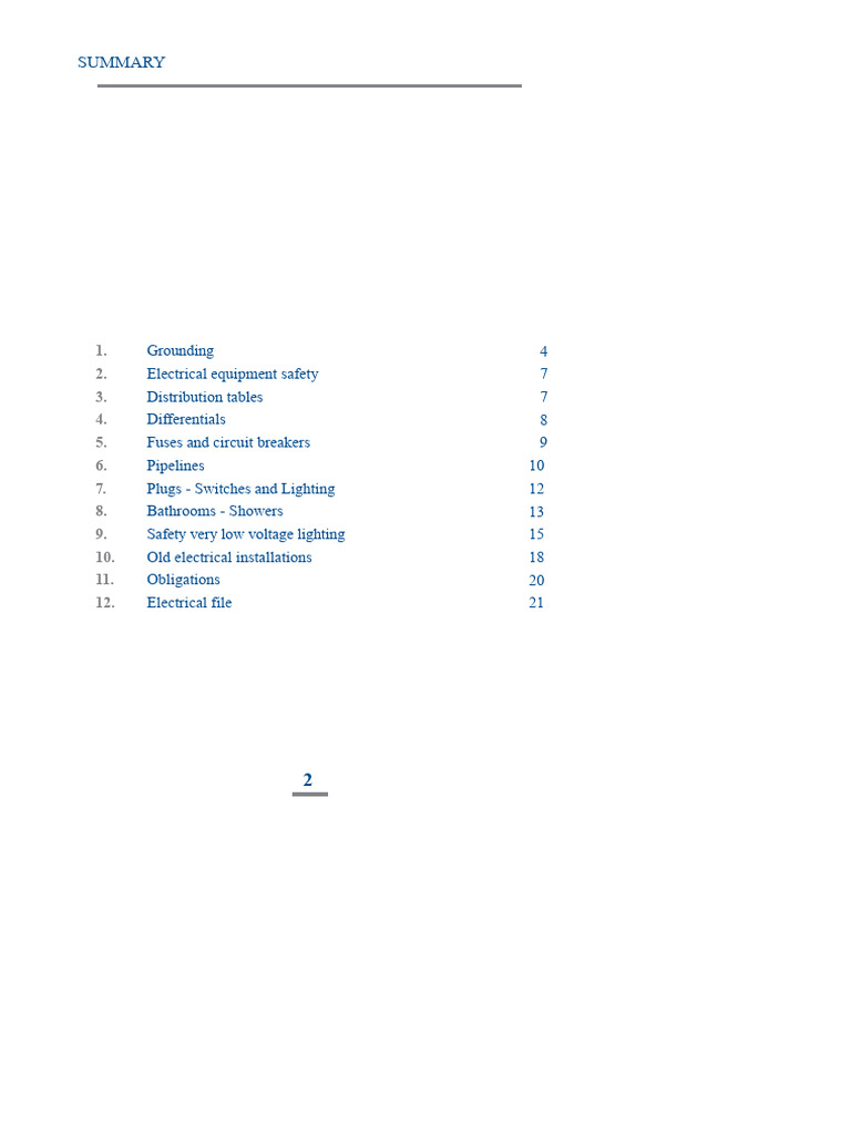 Electrical Installation Safety Guidelines | PDF | Fuse (Electrical ...