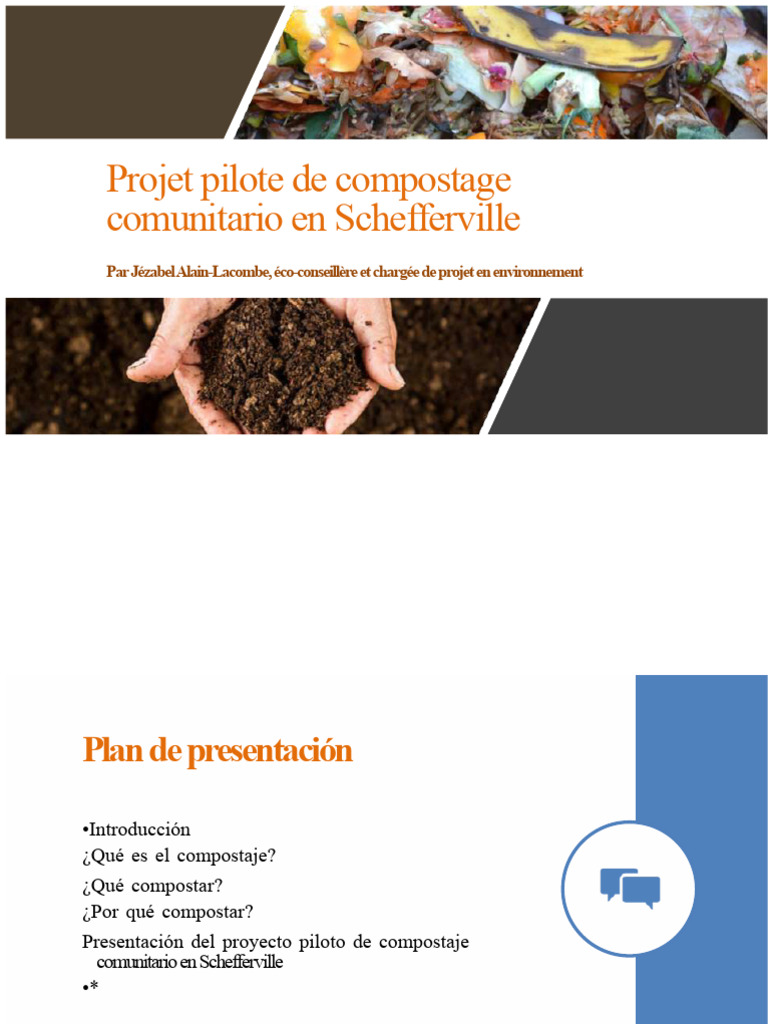 Presentación Proyecto Piloto de Compostaje Comunitario Comprimido PDF ...