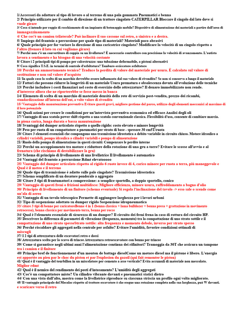 Domande Risposte | PDF