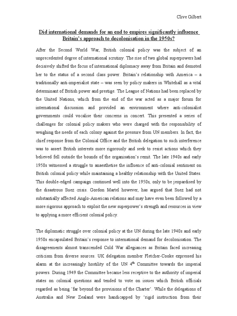 What is decolonization quizlet image