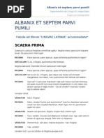 Albanix et septem parvi Pumili